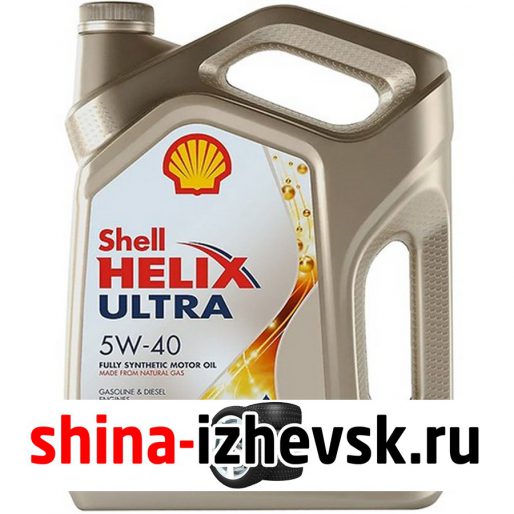 Моторное масло для автомобиля Shell Helix Ultra 5W40 4л в Ижевске